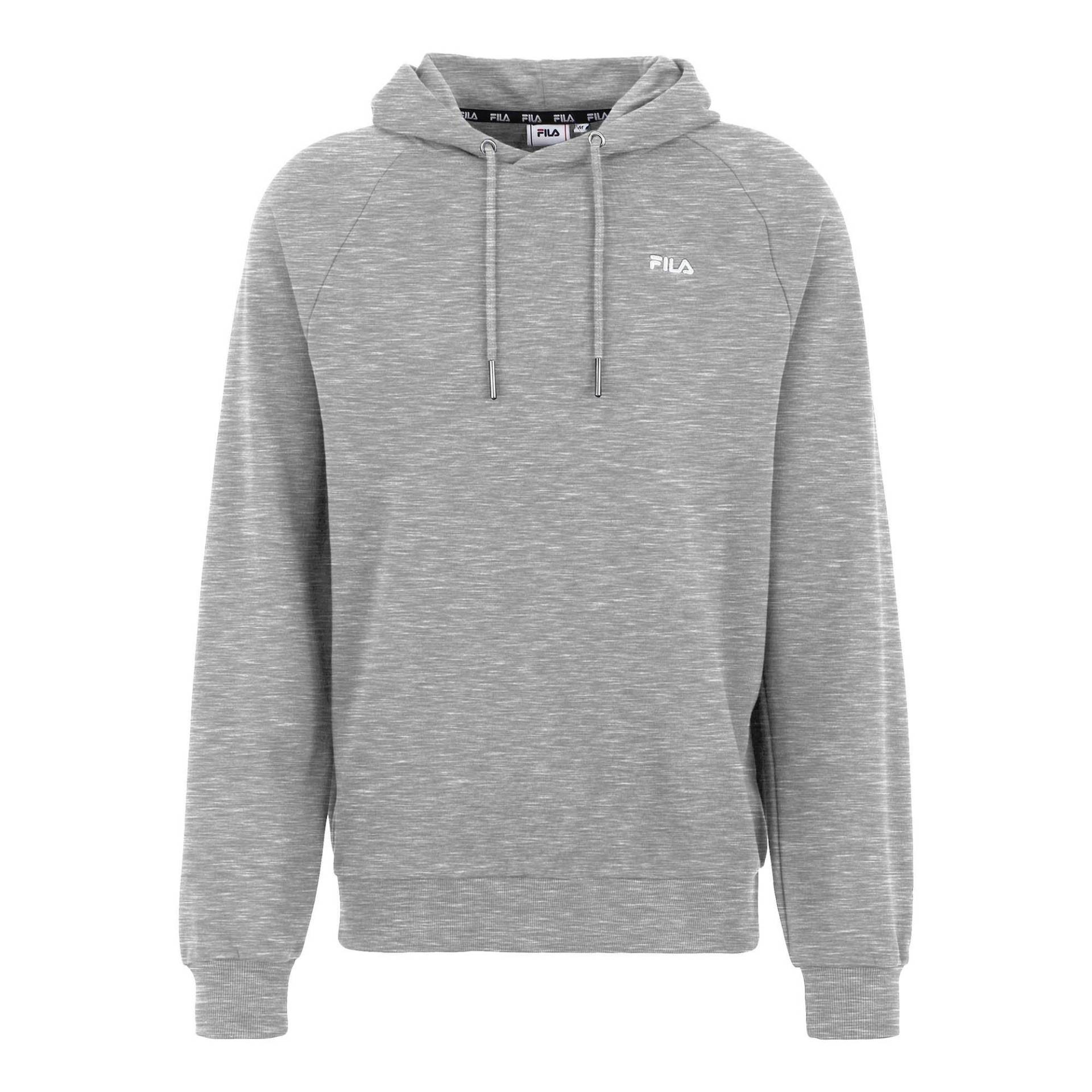 Sweatshirt Bequem Sitzend-braives Raglan Hoody Herren Grau XXL von FILA