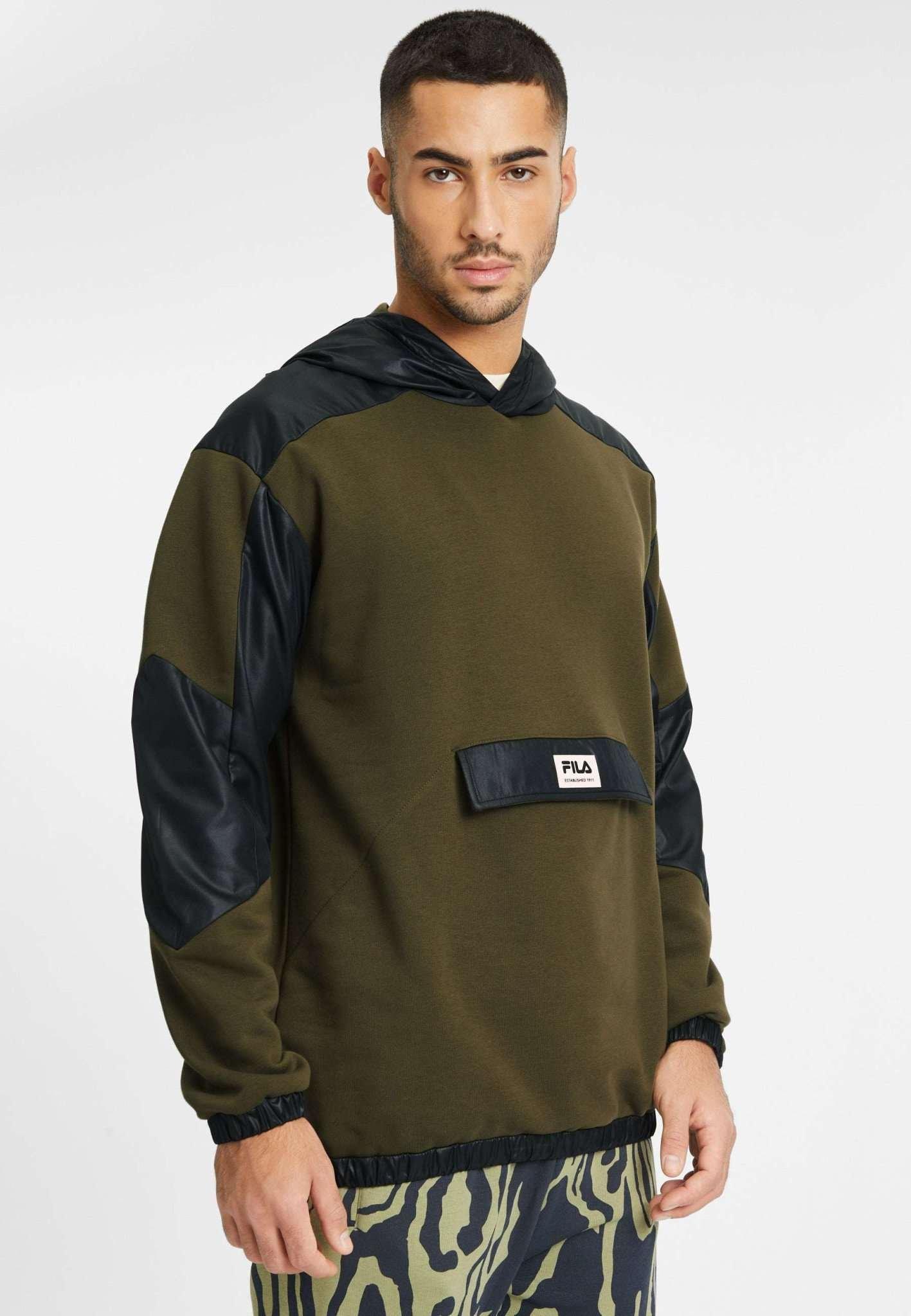 Sweatshirts Touba Herren Olivegrün L von FILA