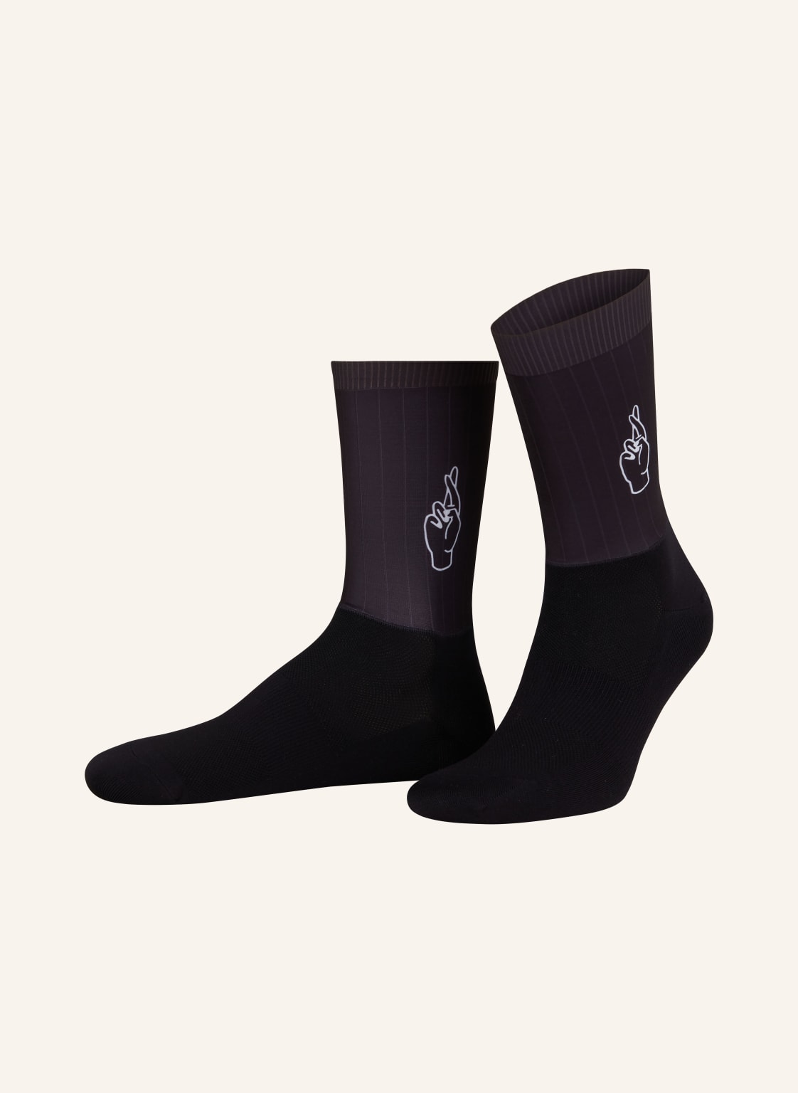 Fingerscrossed Radsocken Aero schwarz Fingerscrossed Radsocken Aero schwarz von FINGERSCROSSED