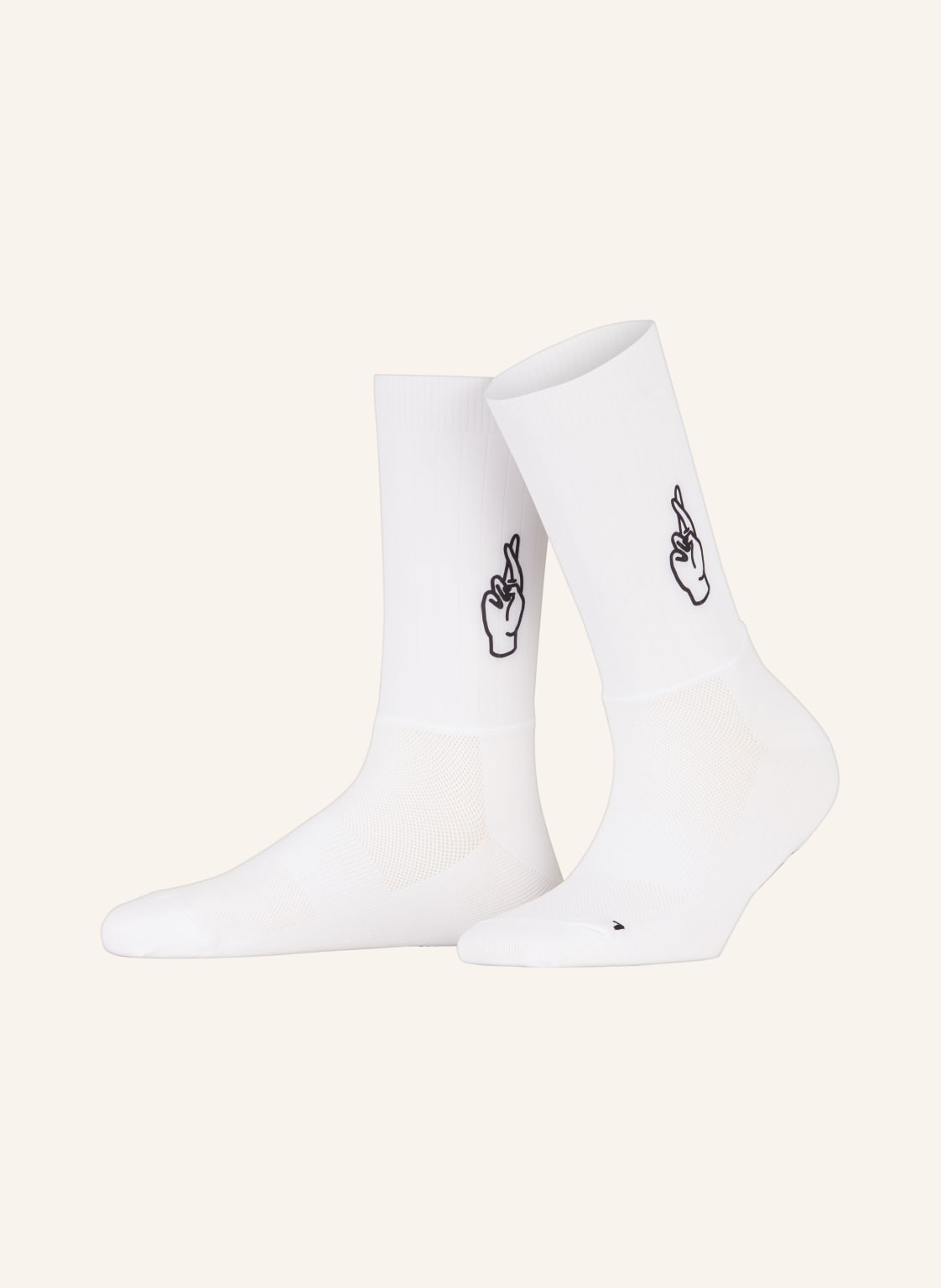 Fingerscrossed Radsocken Aero weiss Fingerscrossed Radsocken Aero weiss von FINGERSCROSSED