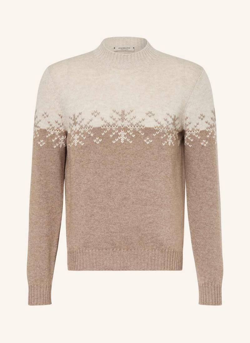 Fioroni Cashmere-Pullover beige von FIORONI