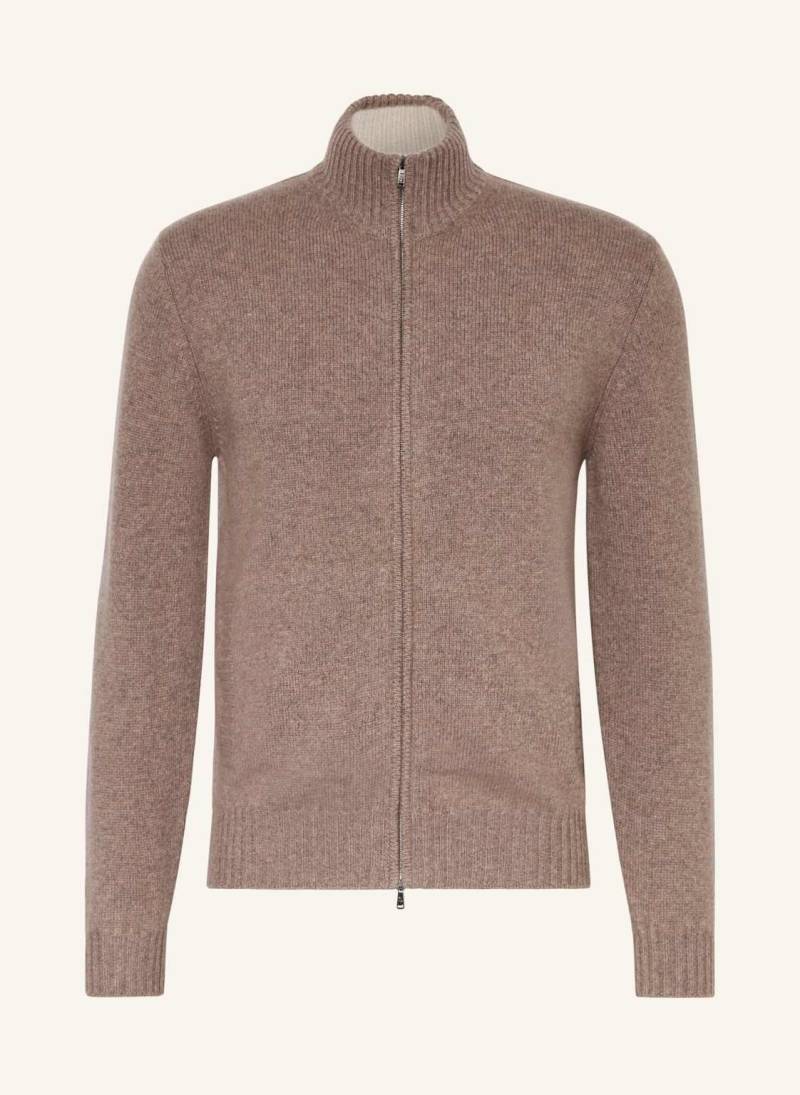 Fioroni Strickjacke Aus Cashmere grau von FIORONI
