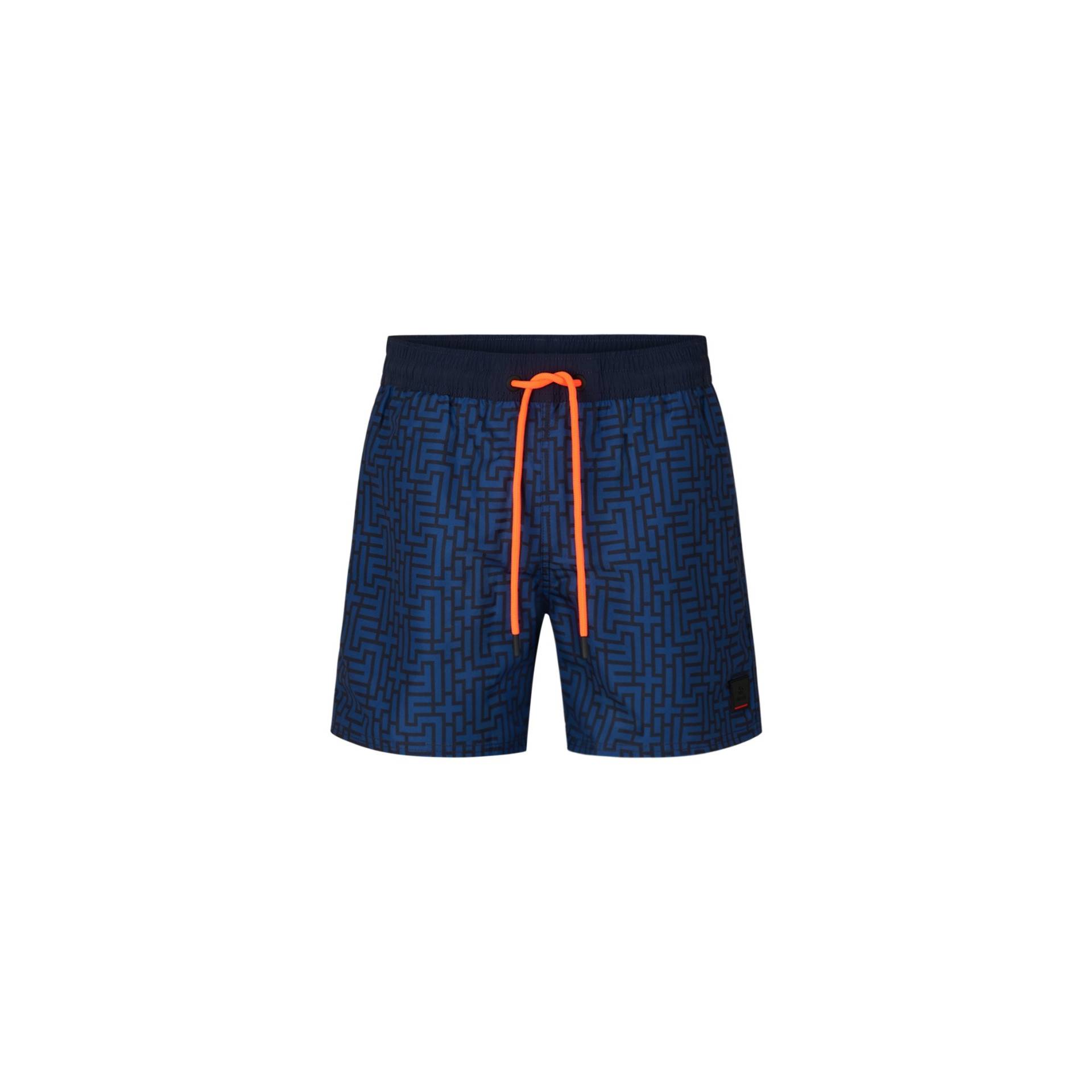 FIRE+ICE Badeshorts Nelson für Herren - Navy-Blau/Royalblau von FIRE+ICE