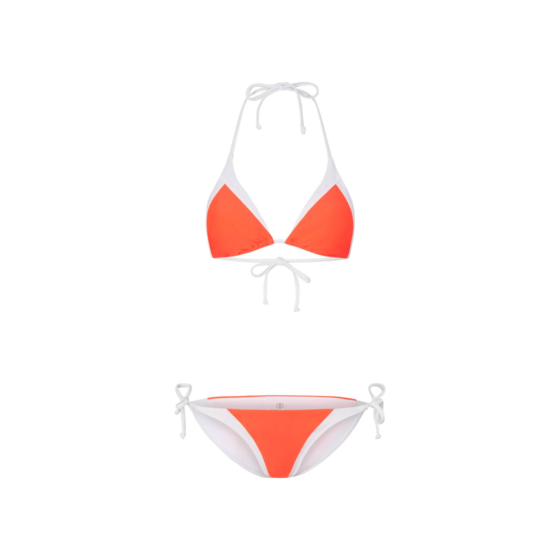 FIRE+ICE Bikini Baila für Damen - Koralle/Weiß von FIRE+ICE