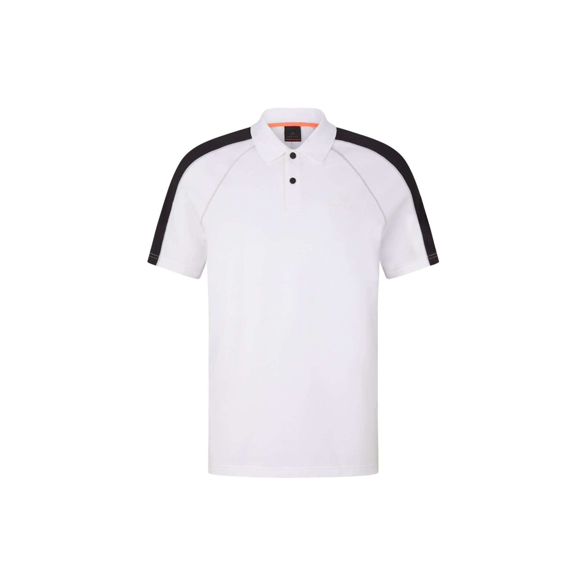 FIRE+ICE Funktions-Polo-Shirt Molar für Herren - Weiß/Schwarz von FIRE+ICE