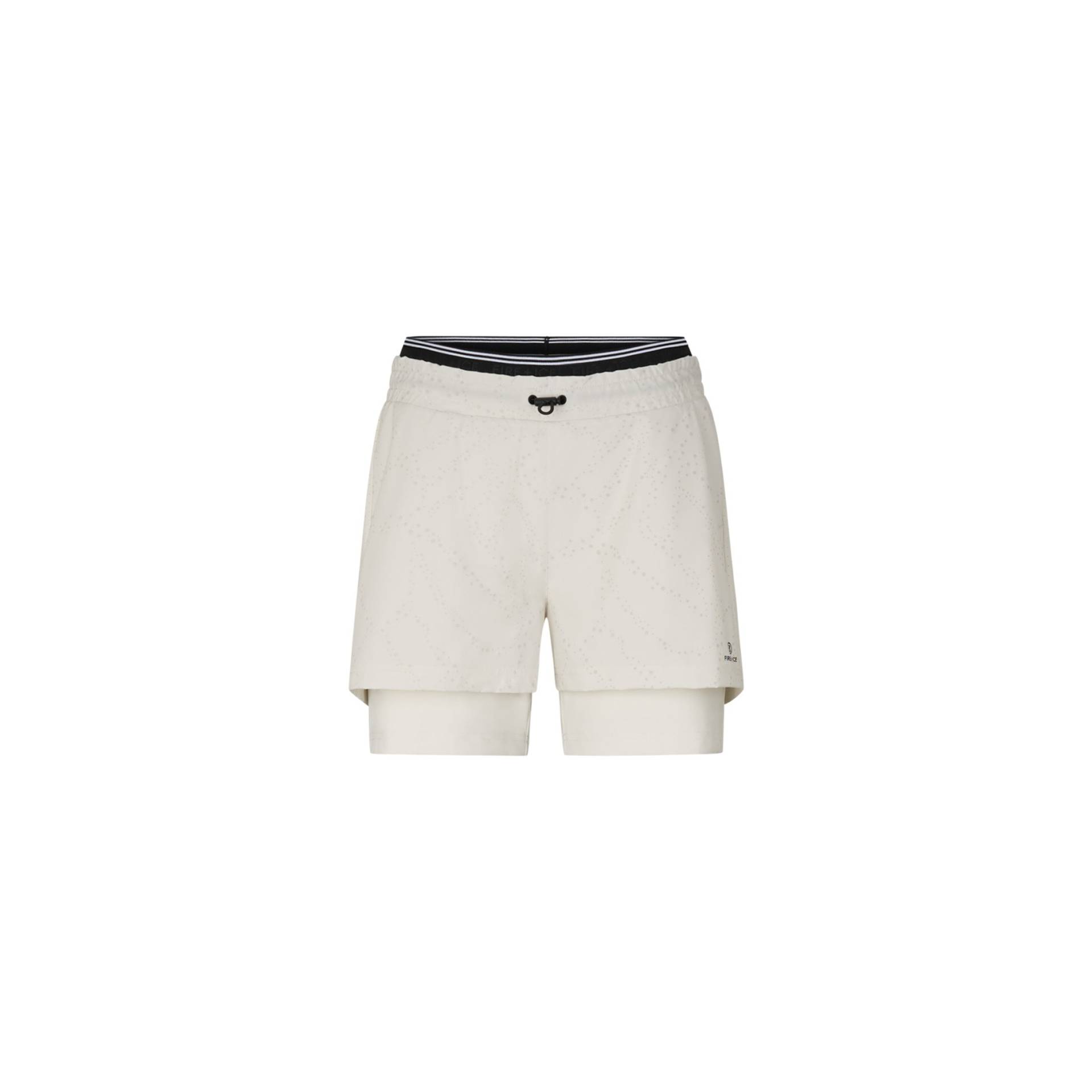 FIRE+ICE Reflektierende Shorts Lilo für Damen - Off-White von FIRE+ICE