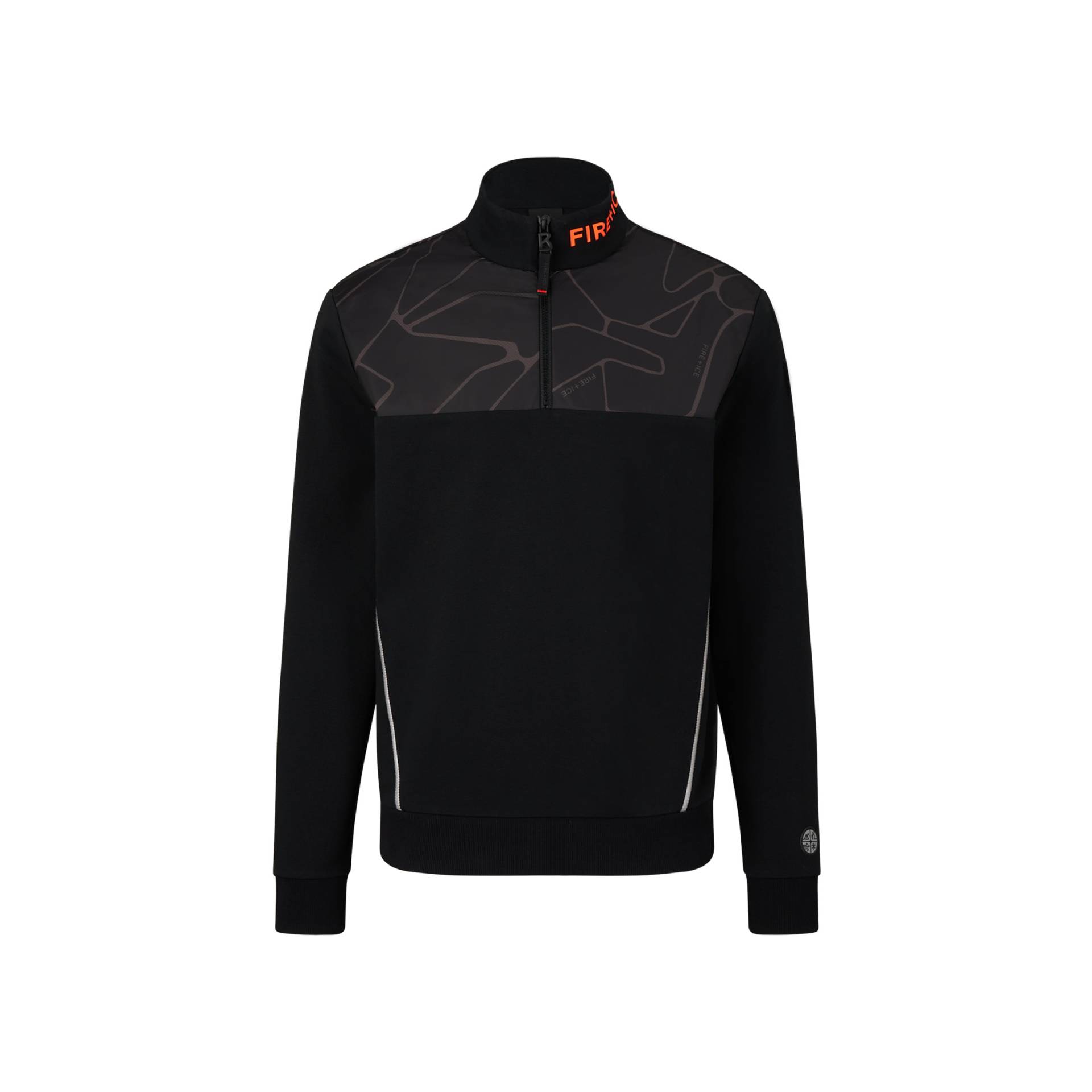 FIRE+ICE Sweat-Troyer Majan für Herren - Schwarz von FIRE+ICE