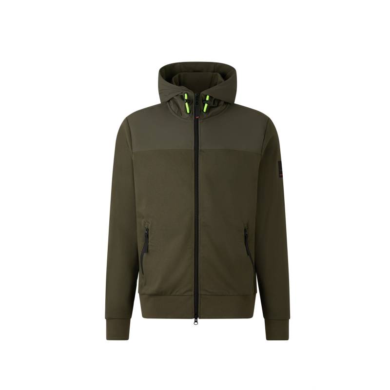 FIRE+ICE Sweatjacke Tamino für Herren - Oliv-Grün - M von FIRE+ICE