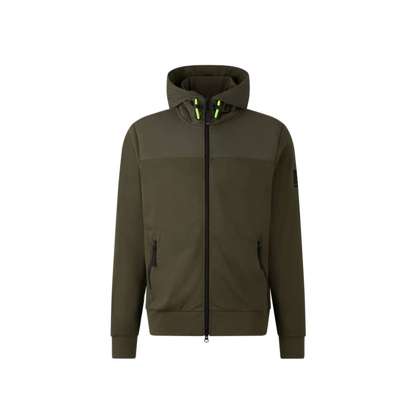 FIRE+ICE Sweatjacke Tamino für Herren - Oliv-Grün - XXL von FIRE+ICE
