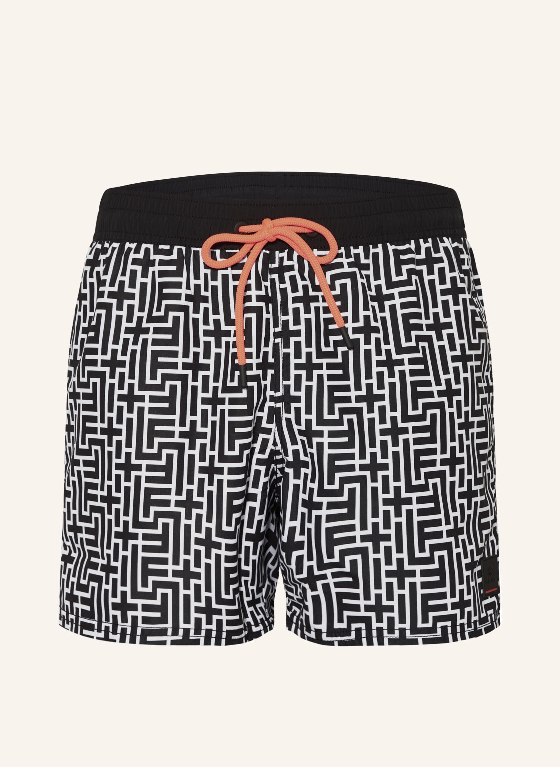 Fire+Ice Badeshorts nelson2 schwarz von FIRE+ICE