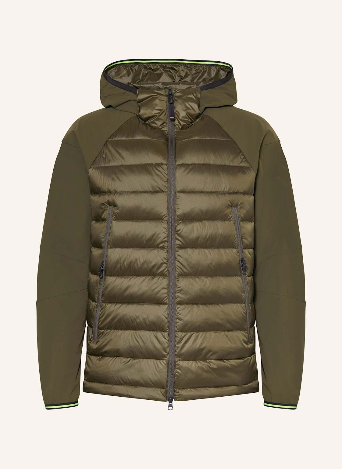 Fire+Ice Hybrid-Jacke gruen von FIRE+ICE
