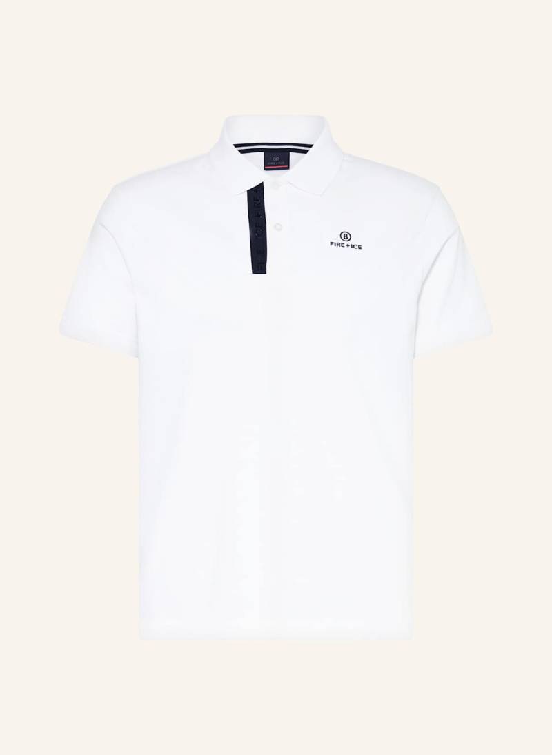 Fire+Ice Piqué-Poloshirt ramon4 weiss von FIRE+ICE