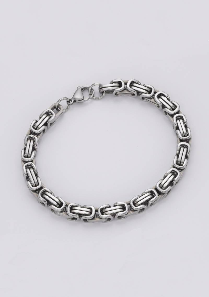 Firetti Edelstahlarmband »Schmuck Geschenk Königskettengliederung, 6,7 mm« von Firetti