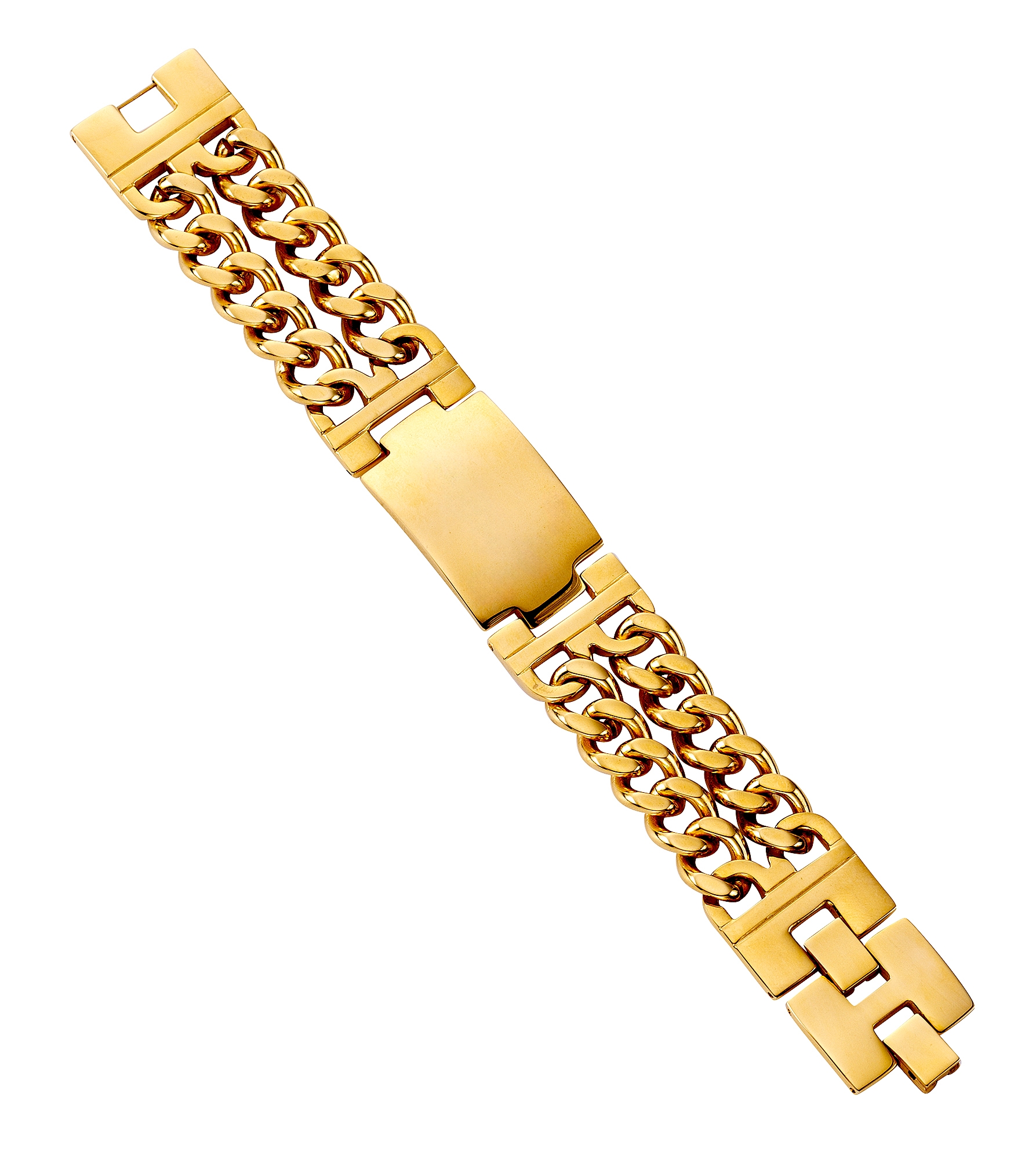 Firetti Armband »Schmuck Geschenk, Armkette ID-Platte, Panzerkette« von Firetti