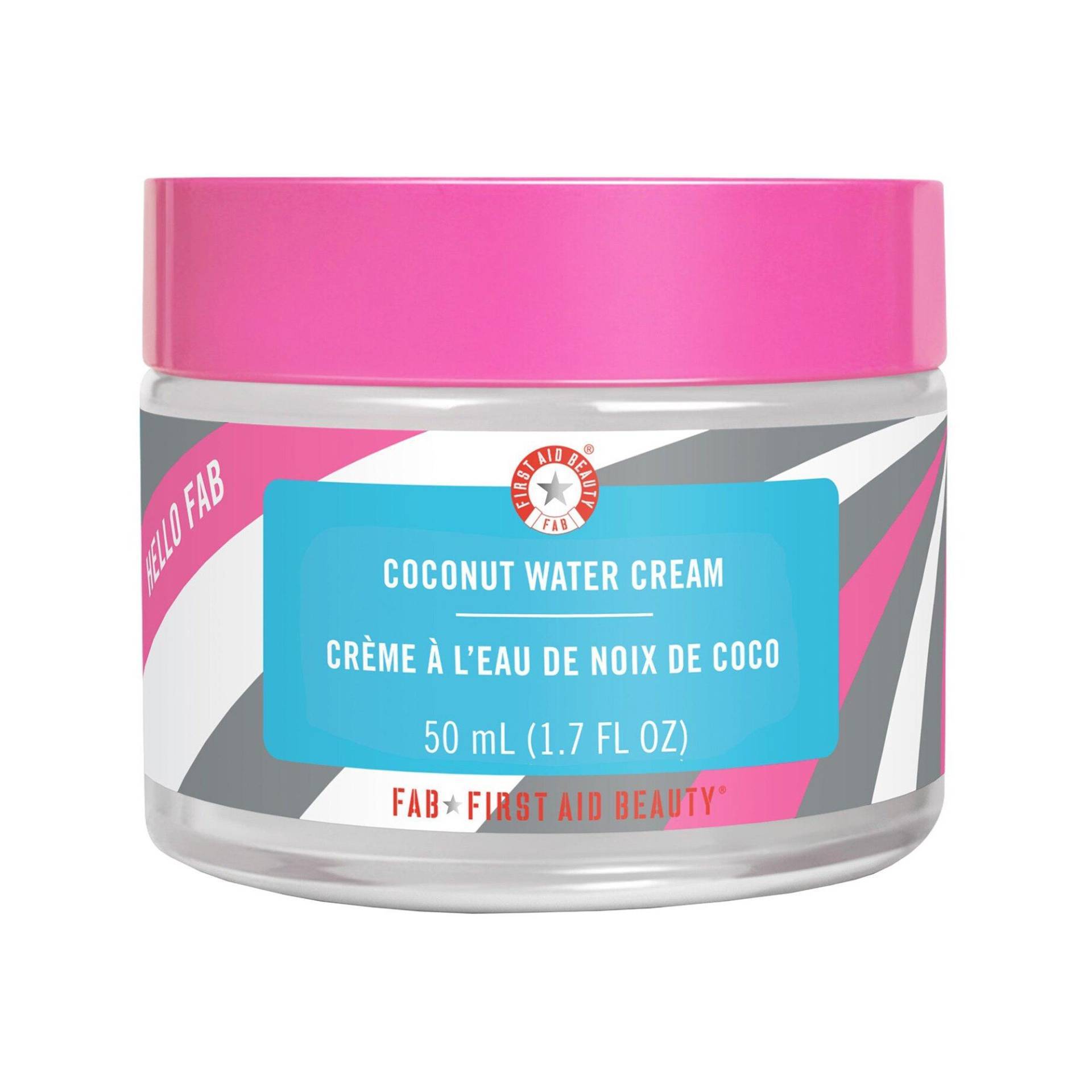 Hello Fab Coconut Water Cream - Feuchtigkeitscreme Mit Kokoswasser Damen  50ml von FIRST AID BEAUTY