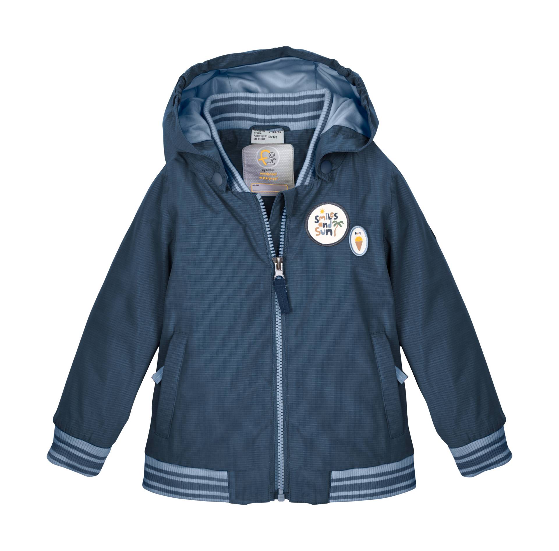 first instinct by killtec Funktionsjacke »FIOS 9 MNS JCKT«, Wasserdichte Sommerjacke mit Karomuster, Kinnschutz und Namensetikett first instinct by killtec Funktionsjacke »FIOS 9 MNS JCKT«, Wasserdichte Sommerjacke mit Karomuster, Kinnschutz und Namensetikett von FIRST INSTINCT by killtec