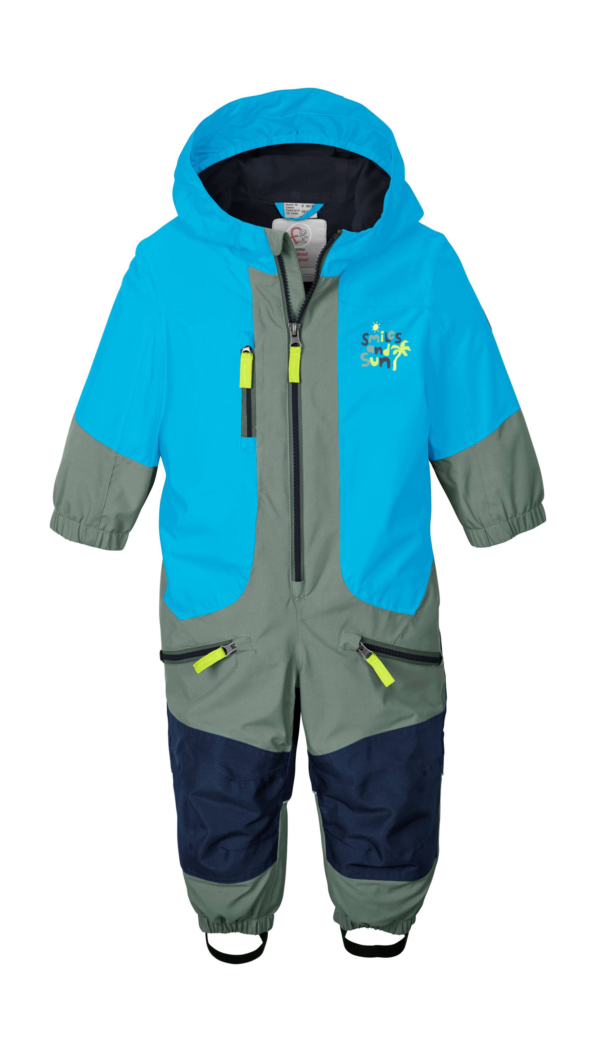 first instinct by killtec Overall »FIOS 21 MNS ONPC«, Wasserdichter, PFAS-freier Kinderoverall mit reflektierenden Details first instinct by killtec Overall »FIOS 21 MNS ONPC«, Wasserdichter, PFAS-freier Kinderoverall mit reflektierenden Details von FIRST INSTINCT by killtec