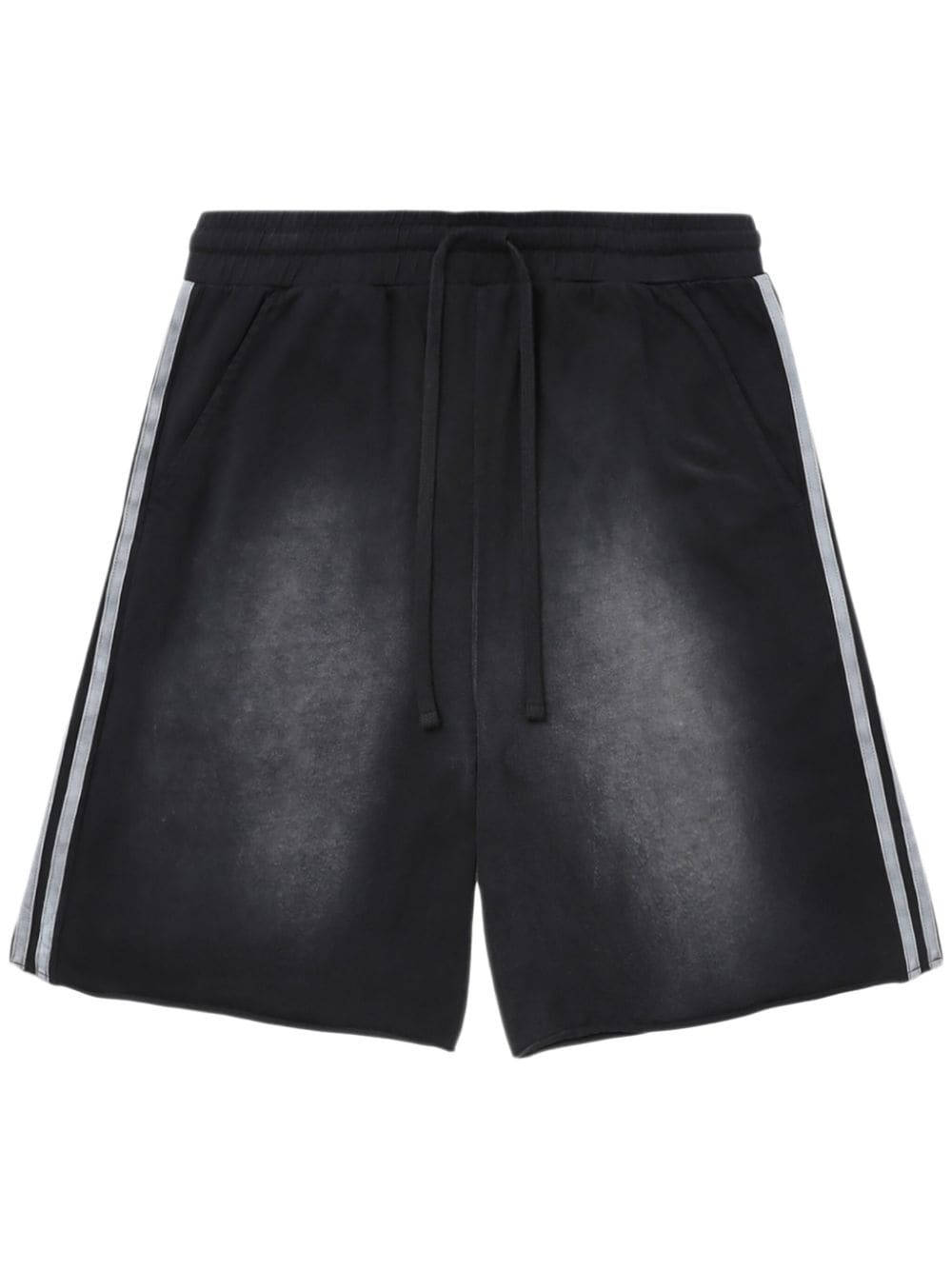 FIVE CM faded cotton sweat shorts - Black von FIVE CM