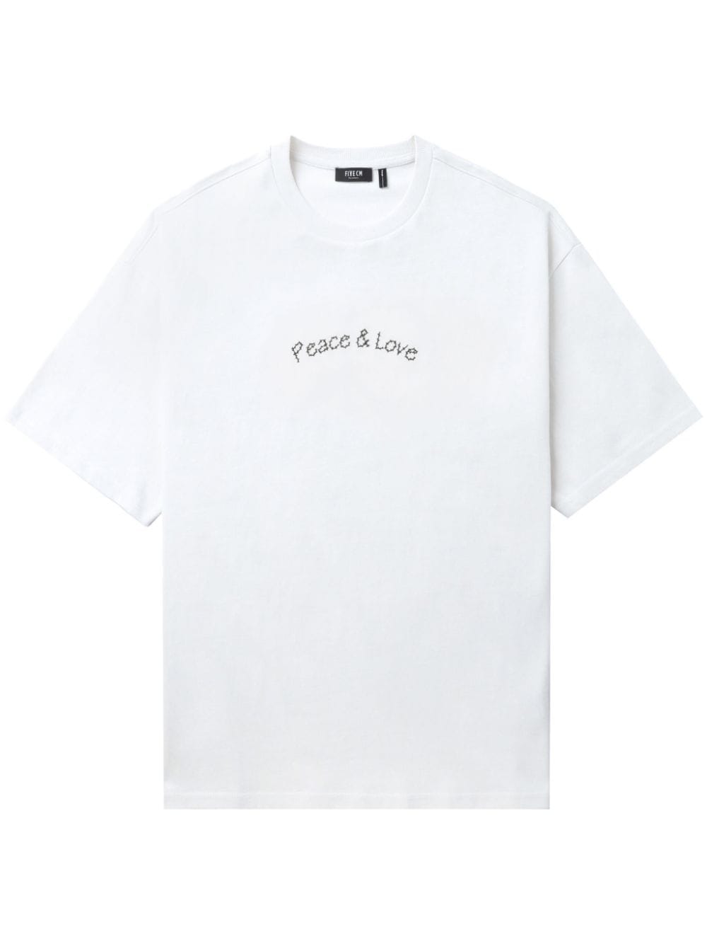 FIVE CM graphic-print T-shirt - White von FIVE CM