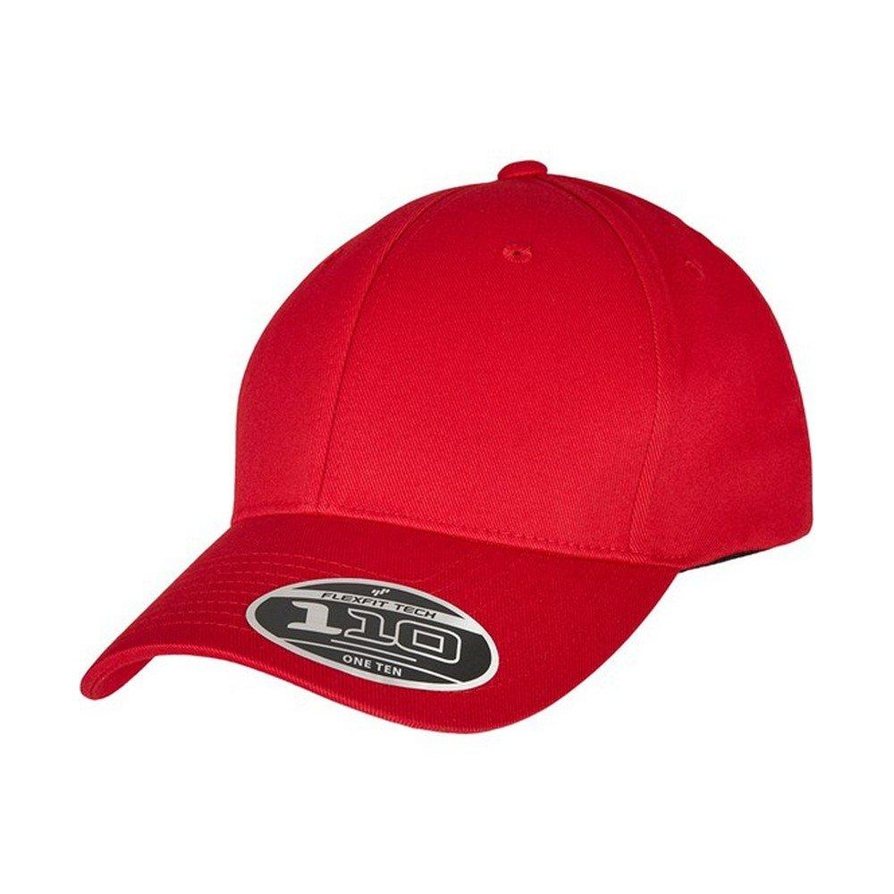 110 Snapback Mütze Damen Rot Bunt ONE SIZE von FLEXFIT