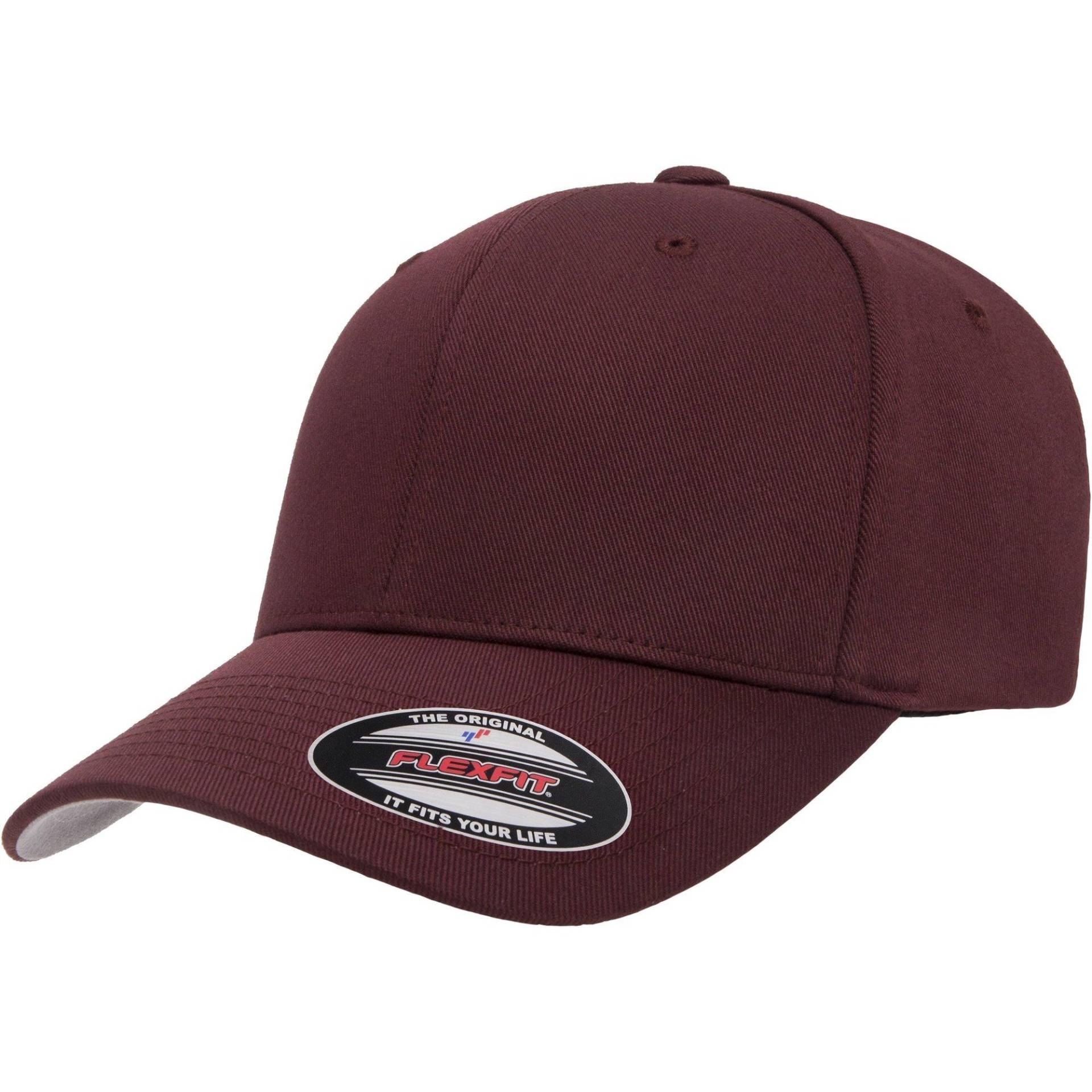 Baseballkappe Damen Bordeaux XS/S von FLEXFIT