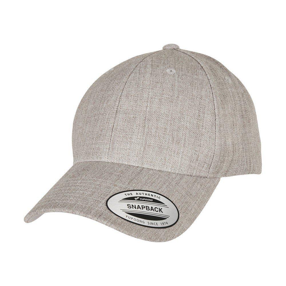 Premium Snapback Mütze Damen Grau ONE SIZE von FLEXFIT