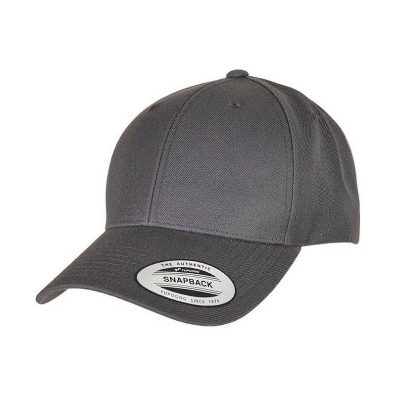 Premium Snapback Mütze Damen Grau ONE SIZE von FLEXFIT