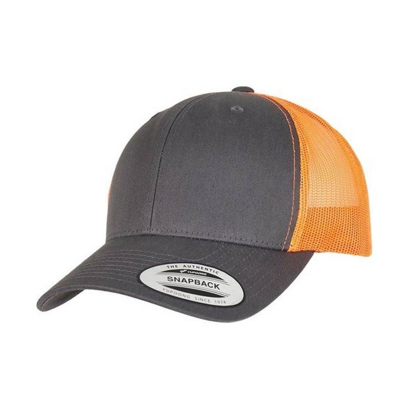 Retro Trucker Cap Damen Charcoal Black ONE SIZE von FLEXFIT