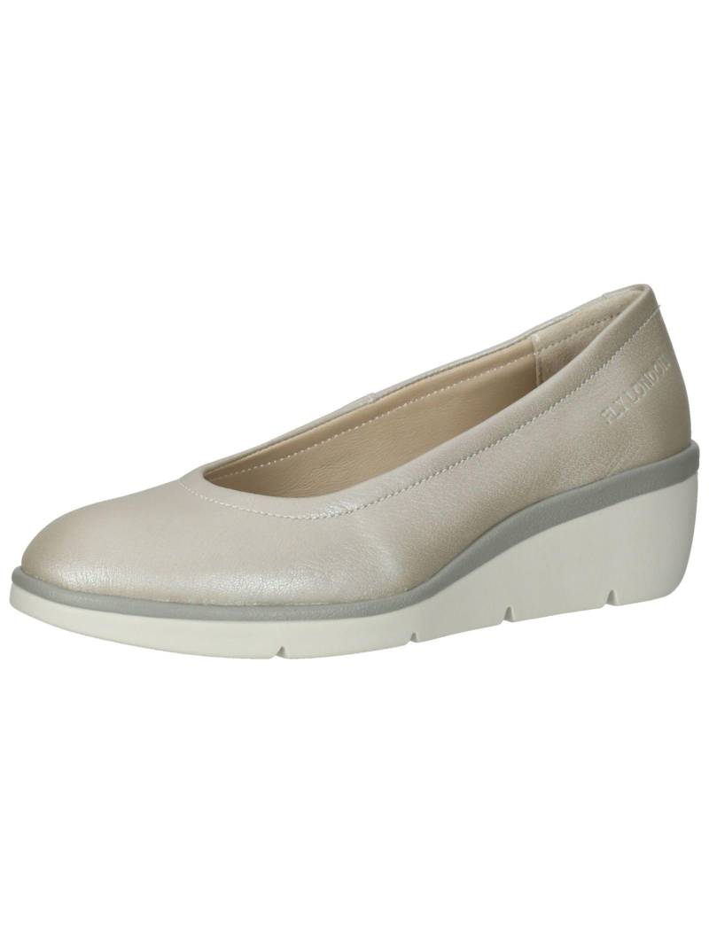 Ballerinas Damen Silber 35 von FLY London