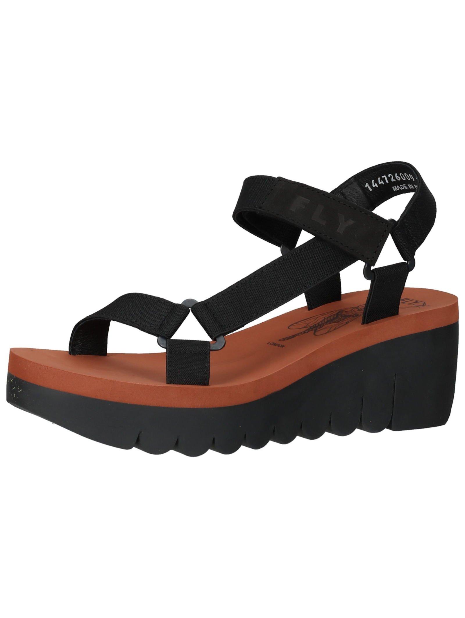 Sandalen Damen Schwarz 38 von FLY London