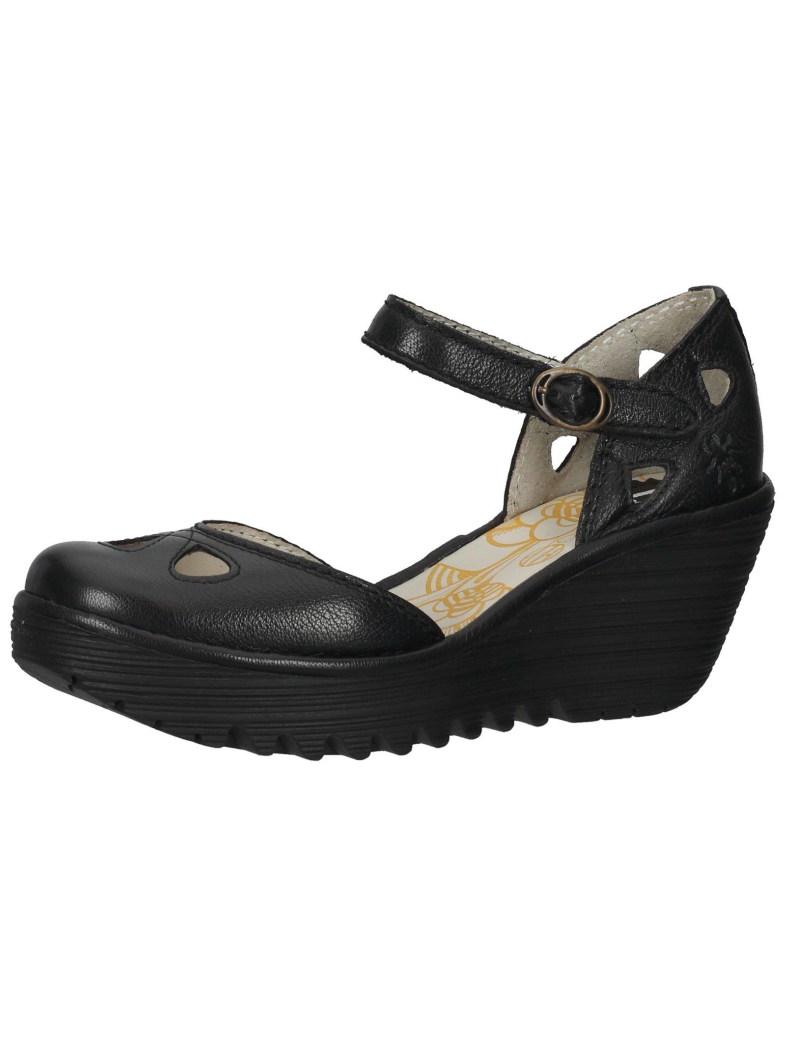 Sandalen Damen Schwarz 39 von FLY London