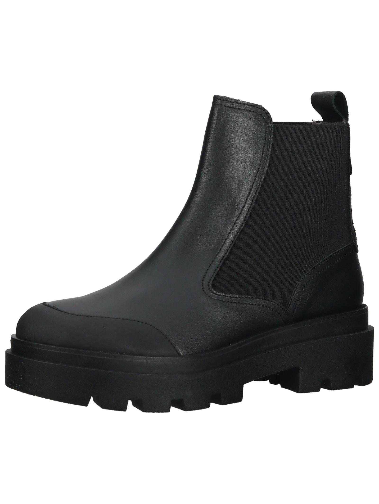 Stiefelette Damen Schwarz 39 von FLY London