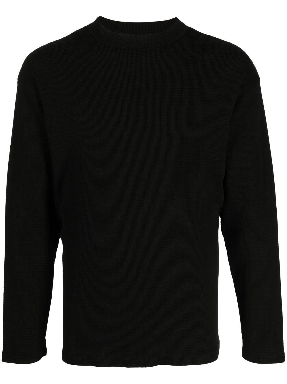 FOO AND FOO logo-print long-sleeve T-shirt - Black von FOO AND FOO