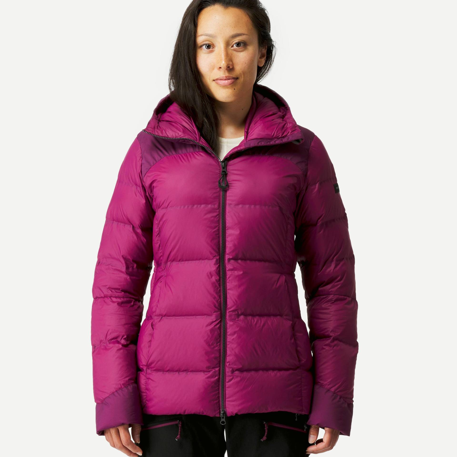 Daunenjacke - Mt900 Damen Violett Bedruckt M von FORCLAZ