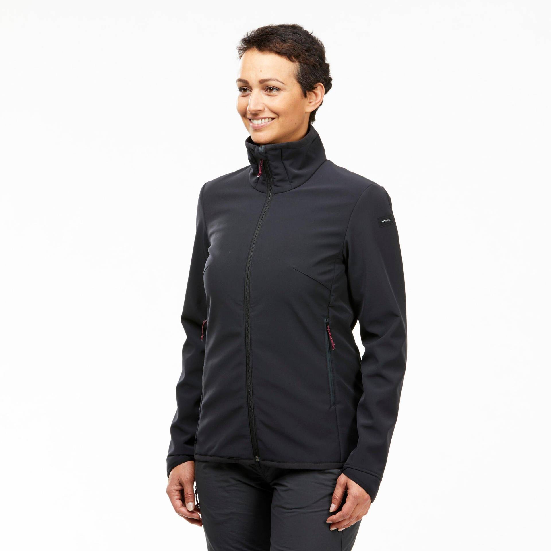 Softshell-jacke - Mt100 - W Damen Gewittergrau S von FORCLAZ