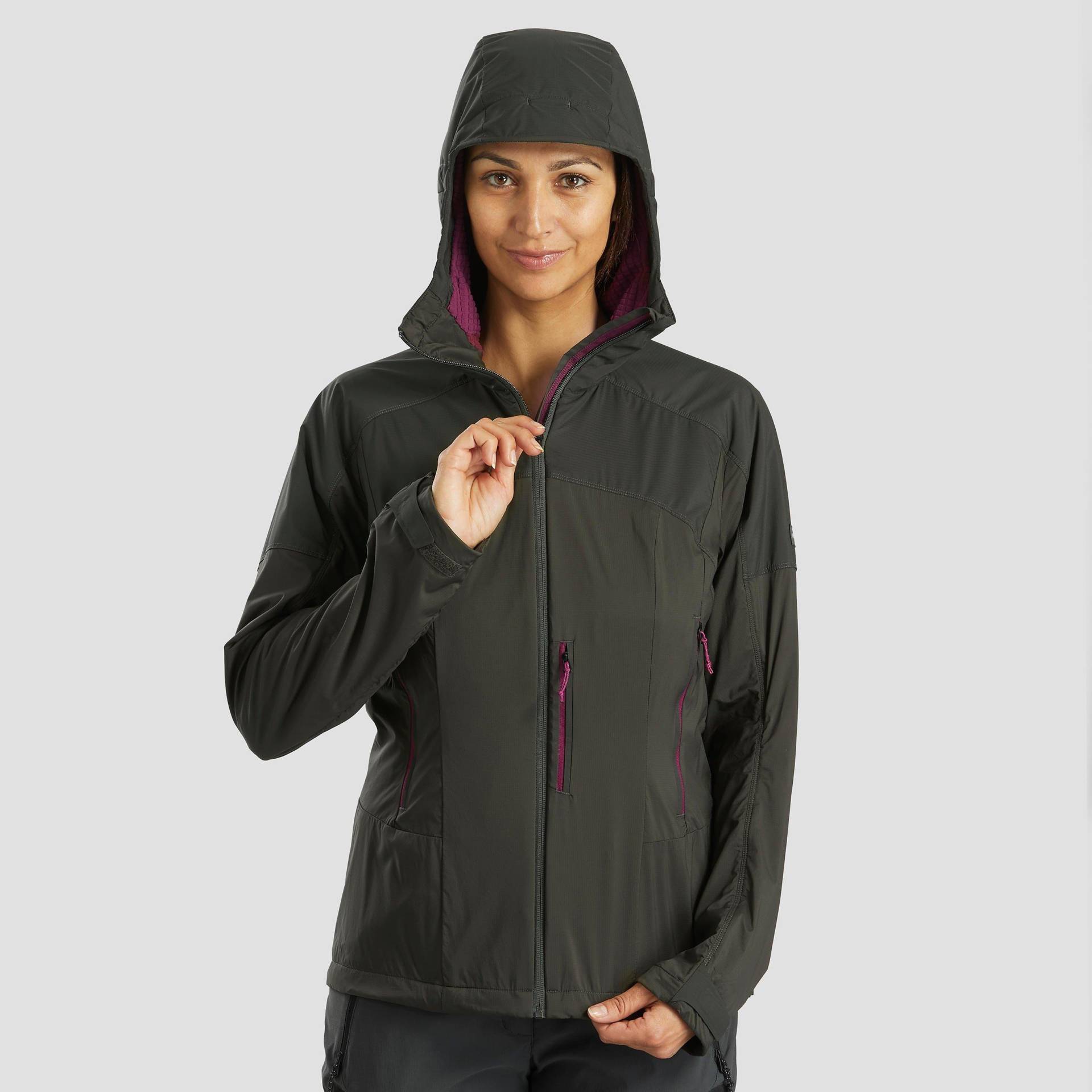 Softshell-jacke - Mt900 Damen Ocker S von FORCLAZ