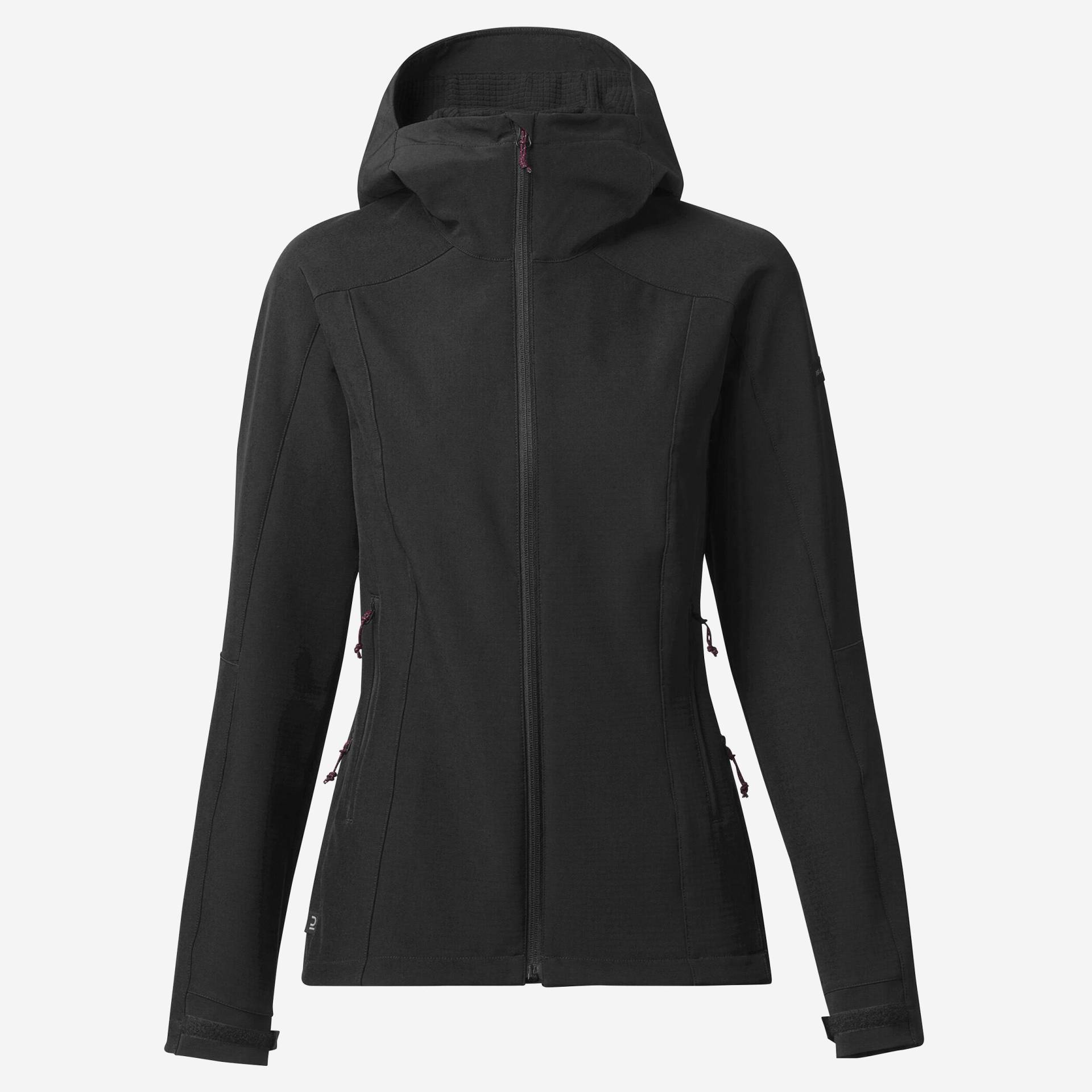 Windjacke - Mt500 Damen Schwarz Leicht S von FORCLAZ