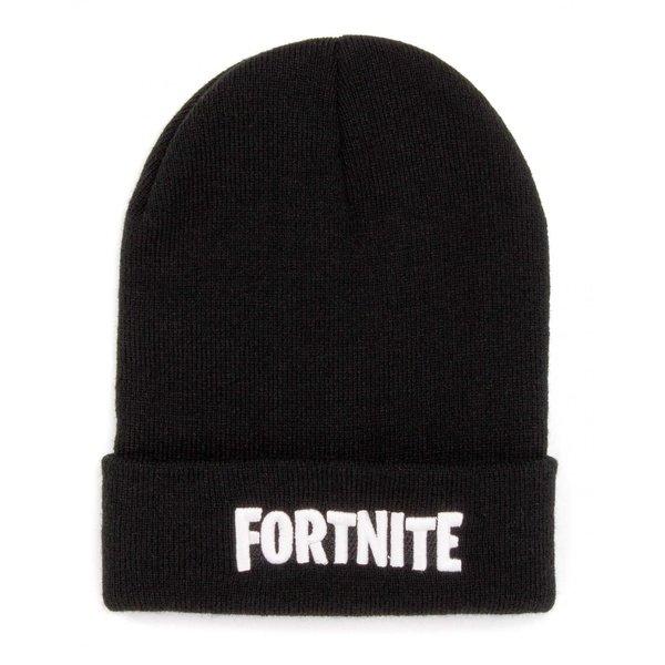 Logo Mütze Damen Schwarz ONE SIZE von FORTNITE