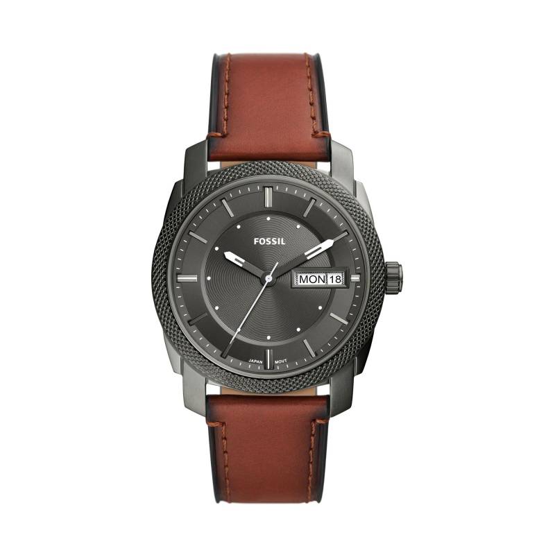 Analoguhr Herren Braun 42mm von FOSSIL