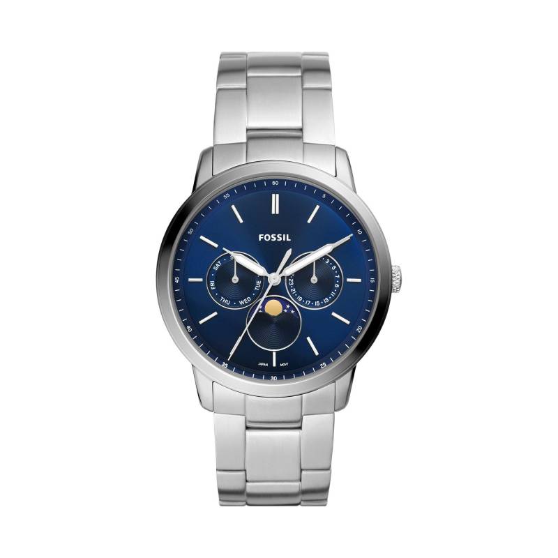 Chronograph Uhr Herren Silber 44mm von FOSSIL