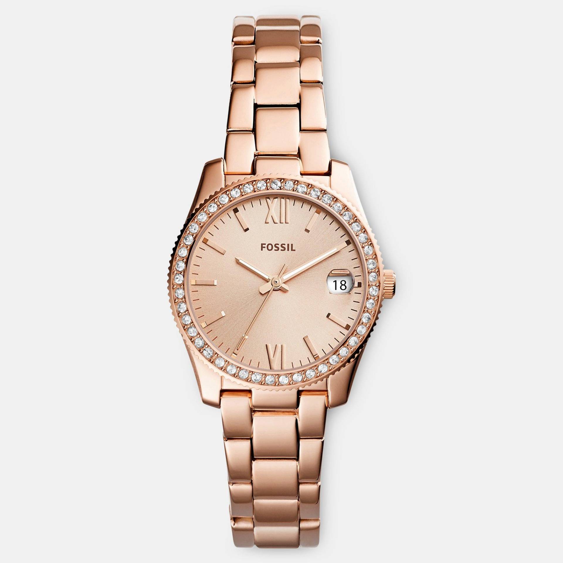 Analoguhr Damen Roségold 32mm von FOSSIL