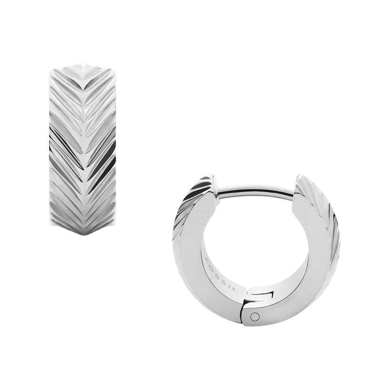 Ohrringe Damen Silber 13mm von FOSSIL