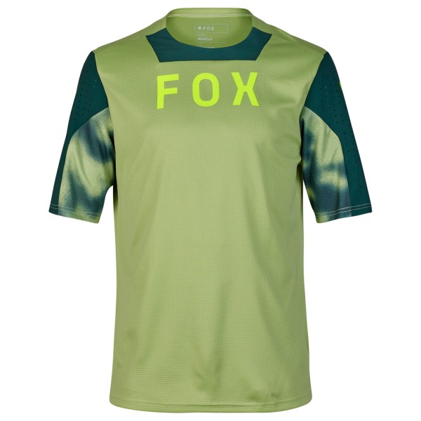 FOX Racing - Defend S/S Jersey Taunt - Velotrikot Gr M grün von FOX Racing