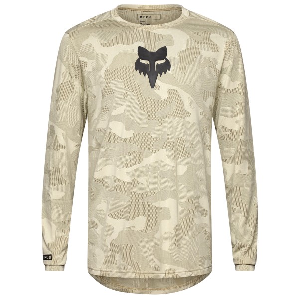 FOX Racing - Ranger Tru Dri L/S Jersey - Velotrikot Gr XL beige von FOX Racing
