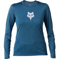 FOX Damen MTB-Shirt Ranger TruDri™ LS blau | S von FOX