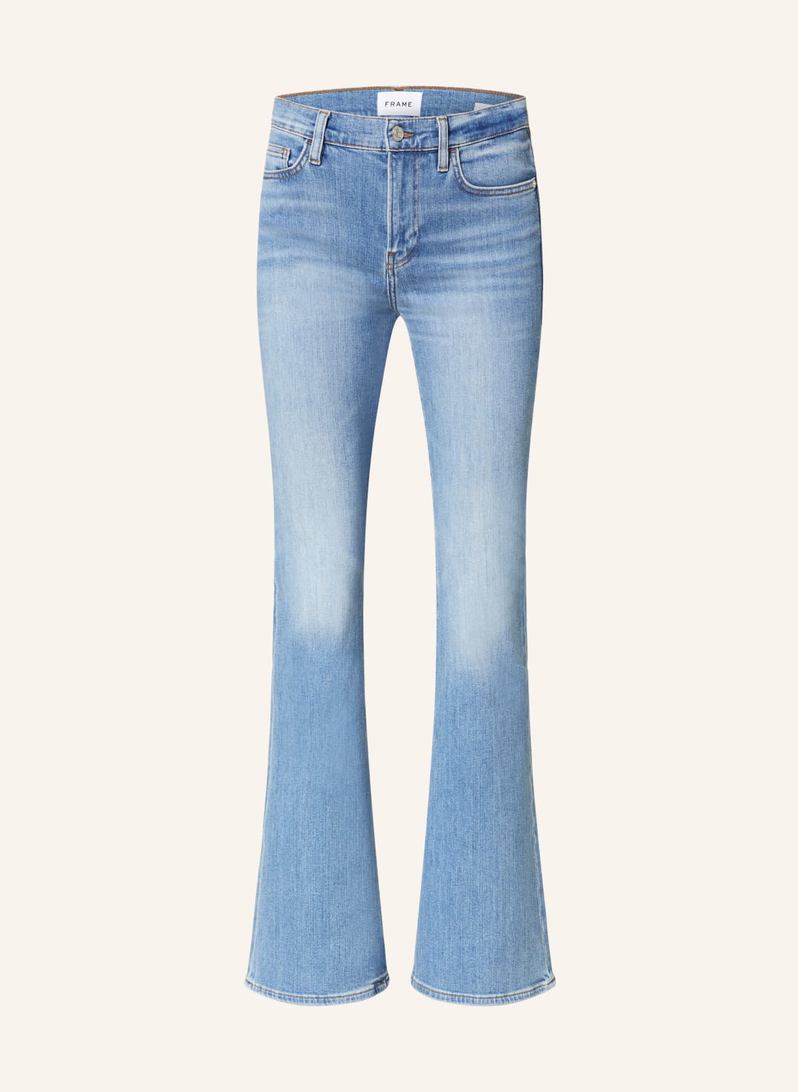 Frame Flared Jeans Le High Flare blau von FRAME