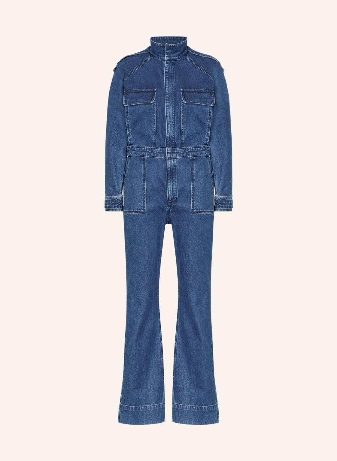 Frame Jeans-Jumpsuit Cinch blau von FRAME