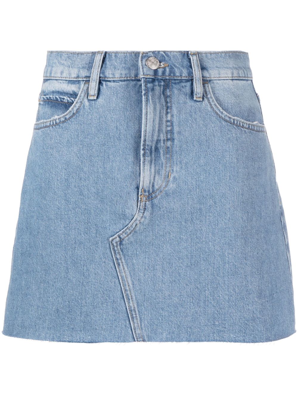 FRAME A-line short denim skirt - Blue von FRAME