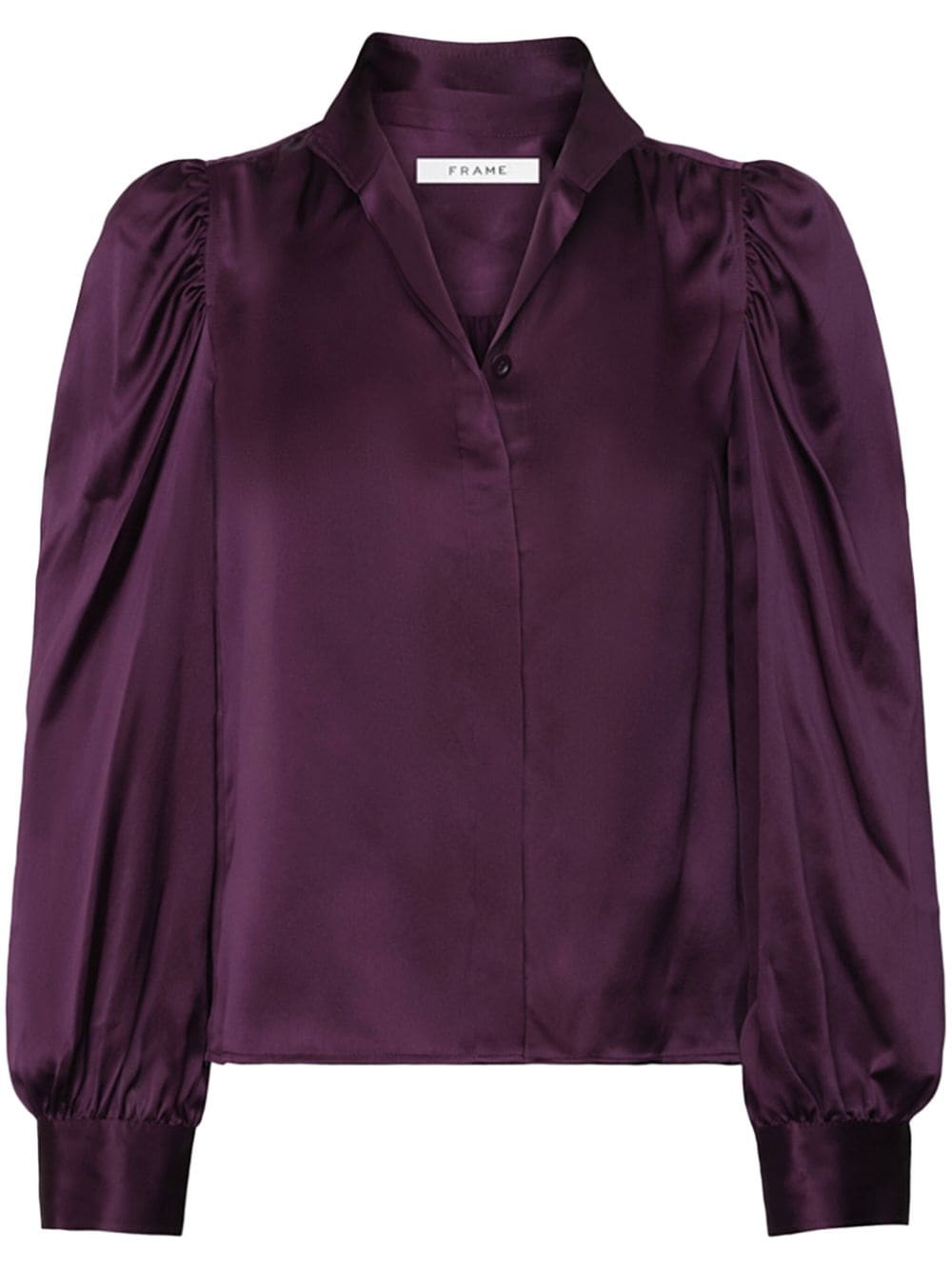 FRAME Gillian silk blouse - Purple von FRAME