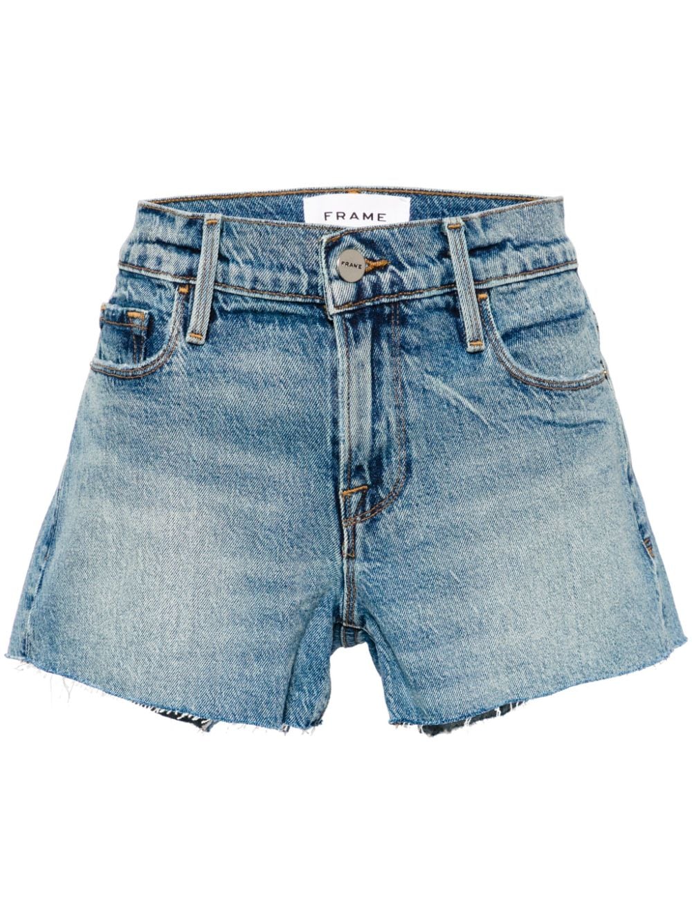 FRAME Le Cut-Off denim shorts - Blue von FRAME